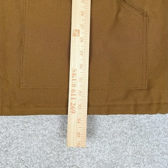 Carhartt Jacket COO3-BRN Brown Size 3XL Quilted Lined Chore Coat Canvas NWT - Picture 7 of 16